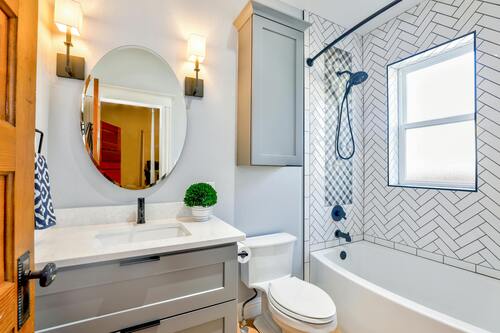 Location meubles, électroménagers et décorations pour salle de bains