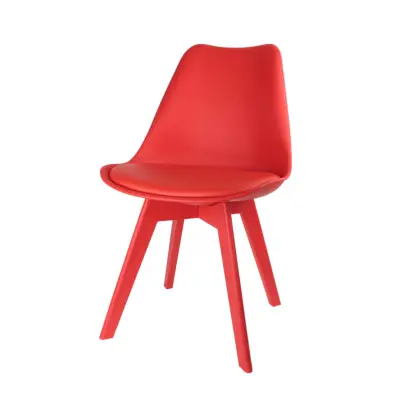Chaise HELSI Rouge