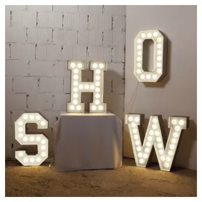 Luminous letters Vegaz SELETTI x 6 