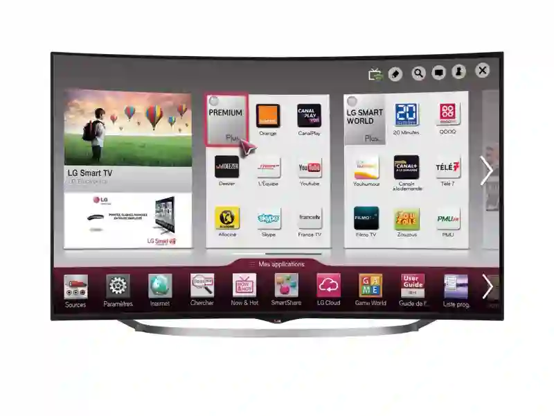 Télévision LG - 4K - 140 cm