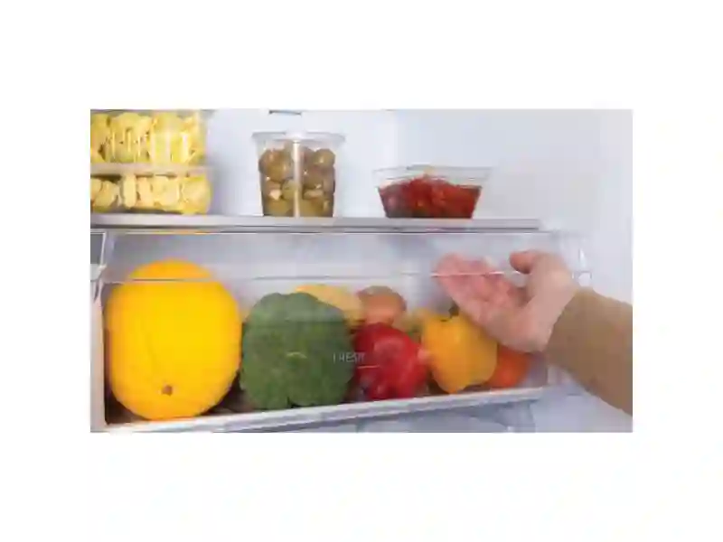 Réfrigérateur HOTPOINT - 340 L Inox