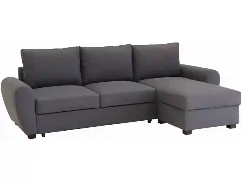 Corner sofa bed  CARDIFF Grey