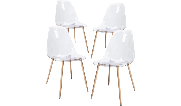 Chaise BERGEN Transparent