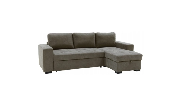 Corner sofa bed  BRISTOL Taupe