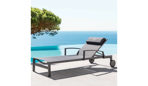 Sunbed SOLERO Grey