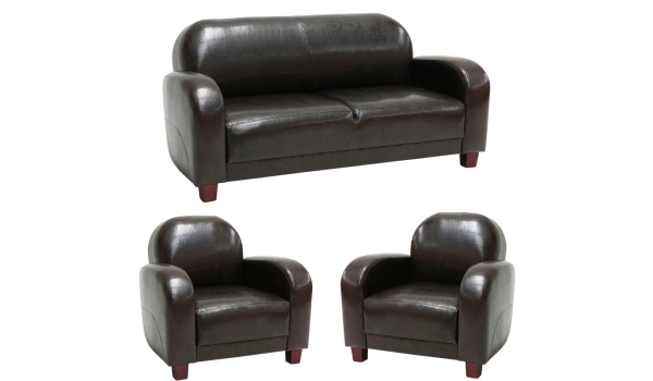 Set Sofa 3 seater + 2 Armchairs CLUB