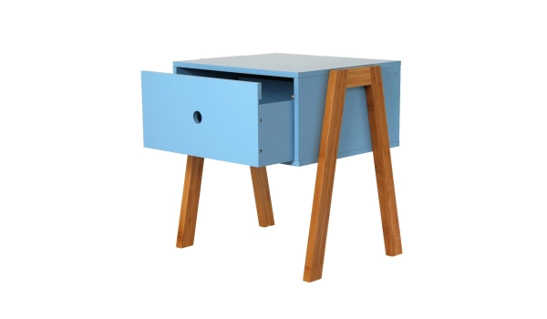 Table de nuit PILA Bleu