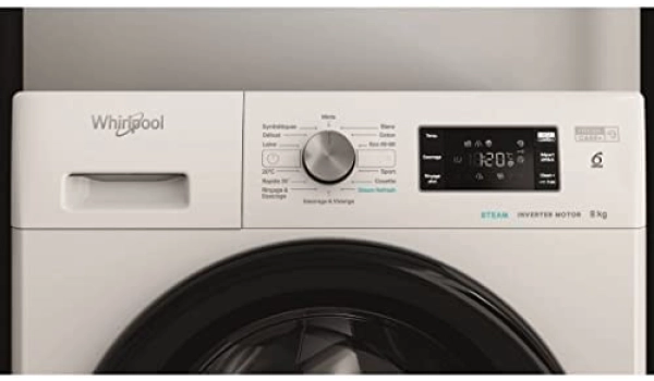 Washing machine WHIRLPOOL - 8 kg - 1400 rpm