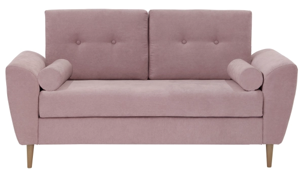 Set Sofa 3 seater + 2 Armchairs Pink TOBIAS