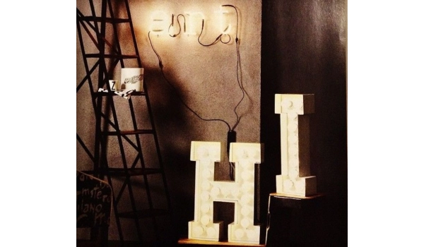 Luminous letters Vegaz SELETTI x 2 