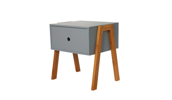 Table de nuit PILA Gris