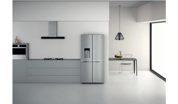 Fridge WHIRLPOOL - 592 L Steel - Aqua
