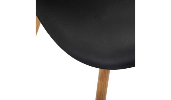 Chaise BERGEN Noir