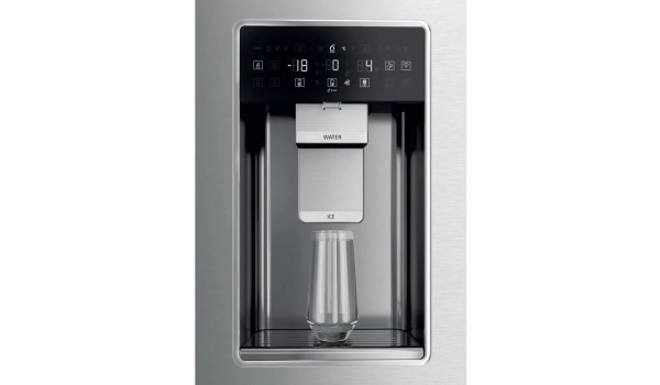 Fridge WHIRLPOOL - 592 L Steel - Aqua