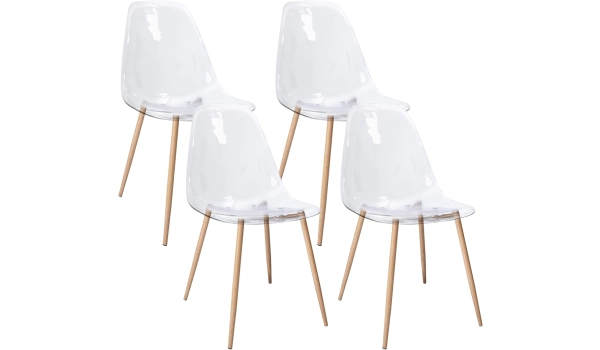 Chaise BERGEN Transparent