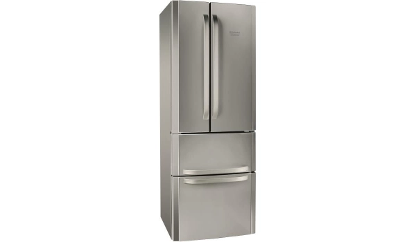 Fridge HOTPOINT - 402 L Steel
