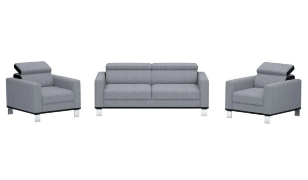 Set sofa +  armchairs NORA