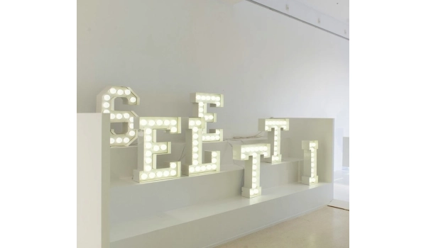 Luminous letters Vegaz SELETTI x 7 