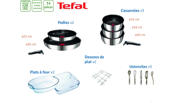 Cookware - 14 pieces