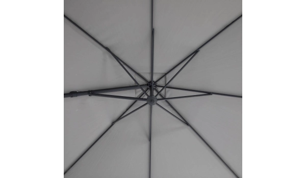Beach umbrella JULIO Grey