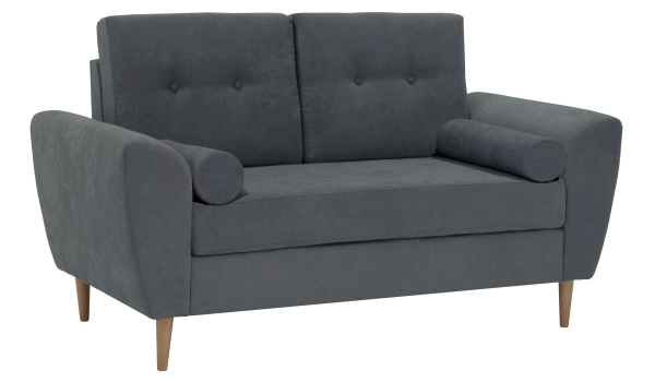 Set Sofa 3 seater + 2 Armchairs Grey TOBIAS