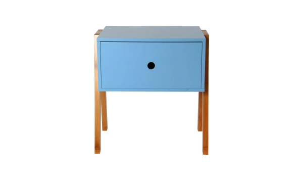 Table de nuit PILA Bleu