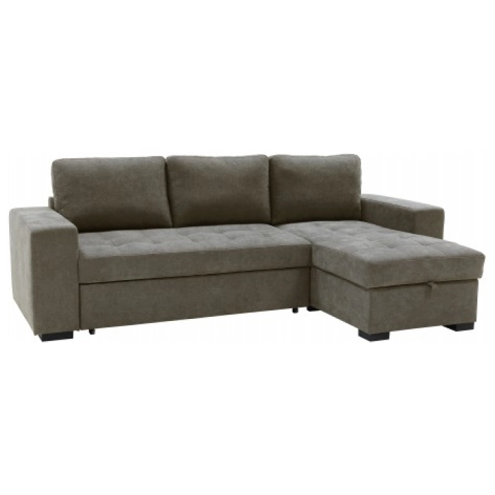 Corner sofa bed  BRISTOL Taupe