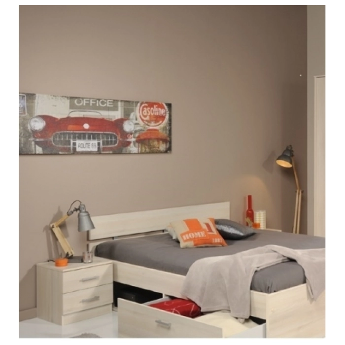 Table de nuit MARION Acacia
