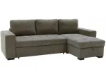 Corner sofa bed  BRISTOL Taupe 