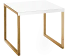 Table basse KARMA Noir Carré 