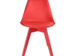 Chaise HELSI Rouge 