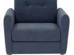 Set Sofa 3 seater + 2 Armchairs Blue TOBIAS 