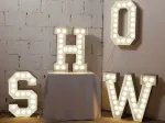 Luminous letters Vegaz SELETTI x 6  