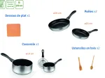 Cookware - 6 pieces 