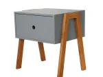 Table de nuit PILA Gris 