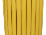 Pouf WOOD Jaune 