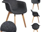 Chaise SNOW Gris 