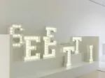 Luminous letters Vegaz SELETTI x 7  