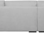 Corner sofa left CALIFORNIA Grey 4 seaters 